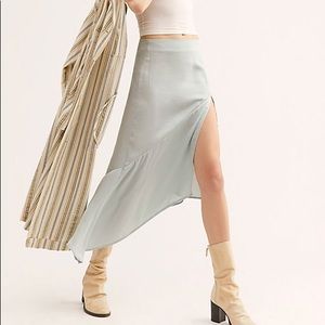 Free people Lola slit skirt